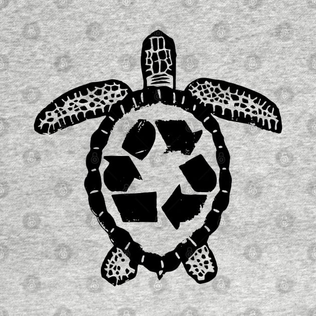 Recycle Sea Turtle by LaForma